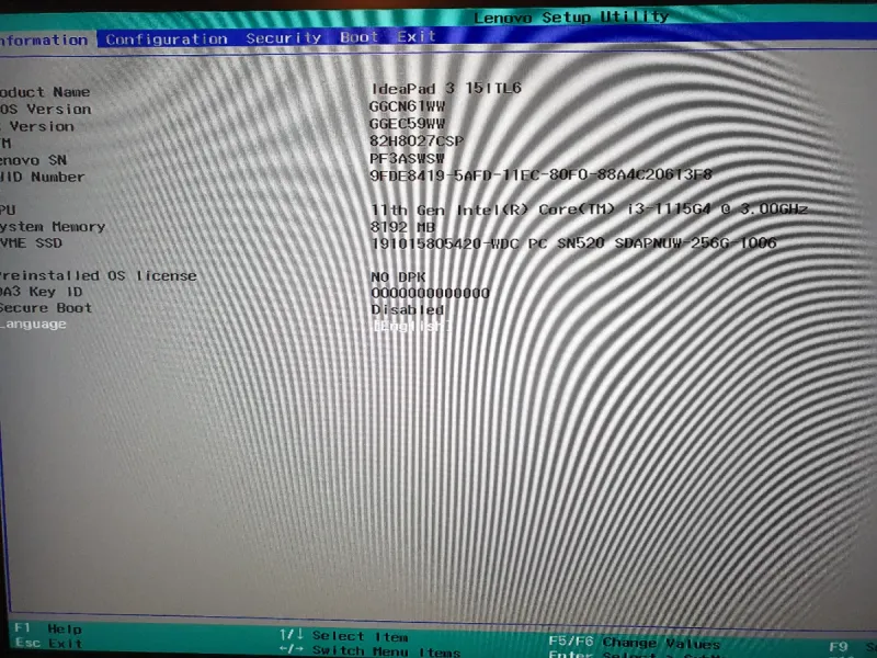 Lenovo Ideapad 15itl6 afbeelding 3