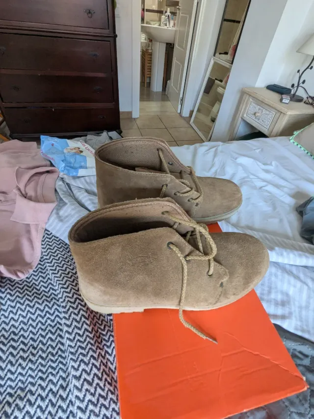 Botas Segarra Talla 41 Beige/Marrón