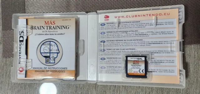 Más Brain Training Nintendo DS