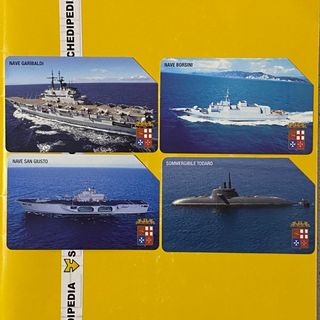 Serie Marina Militare Italiana schede telefoniche
