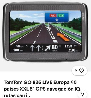 Navegador TomTom GO LIVE 825 Europa