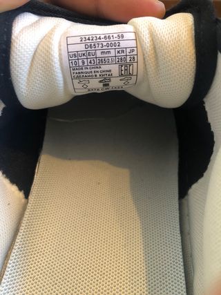 Zapatillas Levi's Negras Talla 42