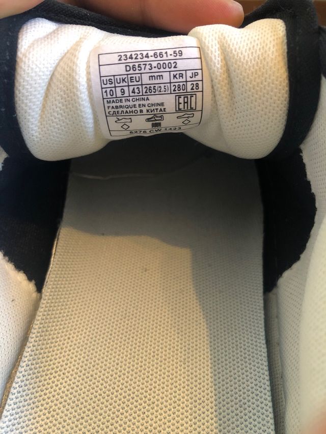 Zapatillas Levi's Negras Talla 42