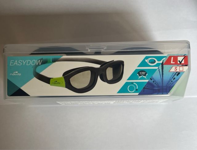 Gafas de buceo con tapones de oídos