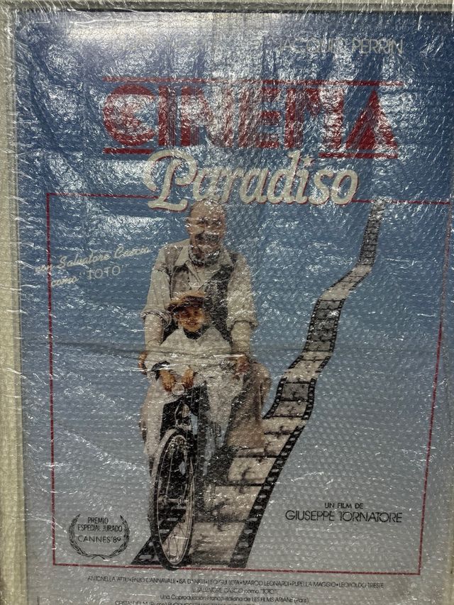 Poster incorniciato Cinema Paradiso