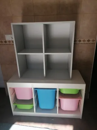 Estantería y Mueble Organizador juguetes de IKEA