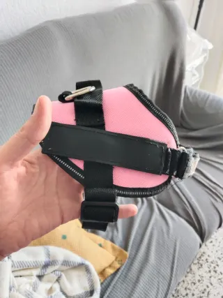 Arnés para perro rosa