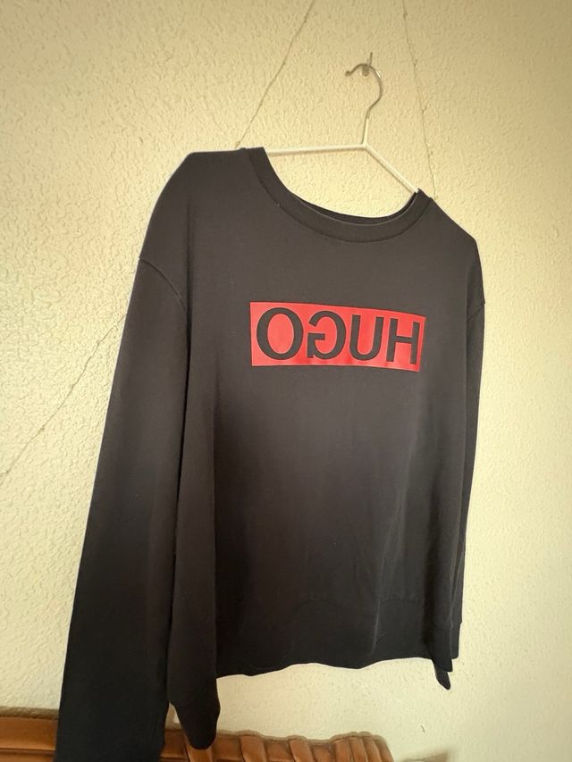 Sudadera Hugo Boss Negra Hombre