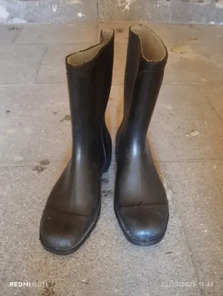Botas de agua negras,nuevas sin estrenar 