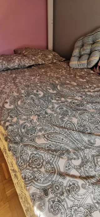 Litera MYDAL IKEA madera blanca