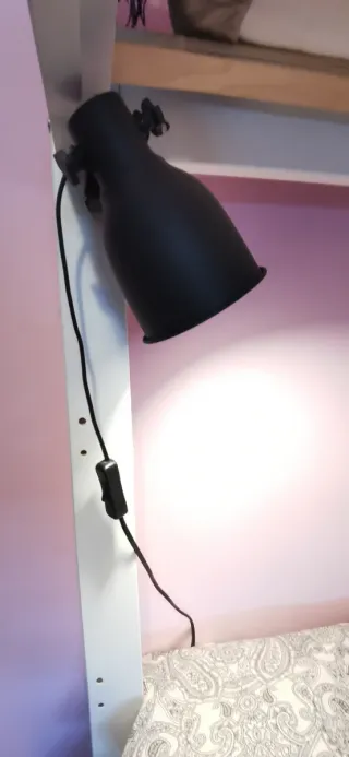 Litera MYDAL IKEA madera blanca