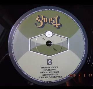 Ghost - Meliora 2 LPS 180gr 2016 EU Deluxe Edición