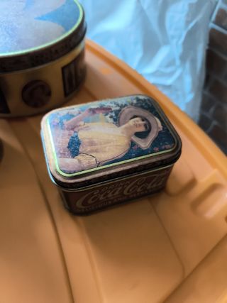 Lote 3 Latas Coca-Cola Vintage
