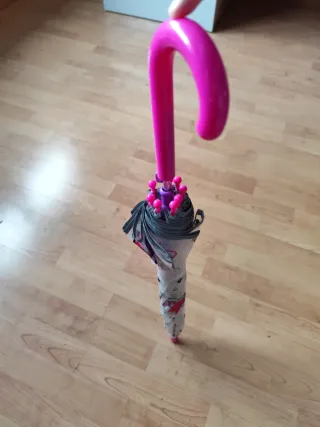 Paraguas infantil transparente automático