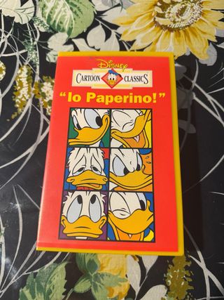 VHS Disney - Io Paperino - Originale