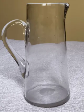 JARRA CRISTAL NAVIDAD AGUA COMEDOR MESA REFRESCOS