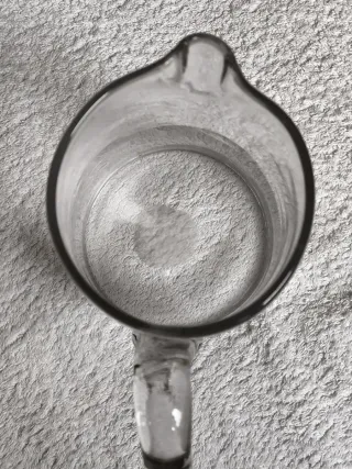 JARRA CRISTAL NAVIDAD AGUA COMEDOR MESA REFRESCOS