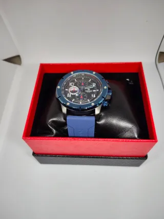 Reloj Naviforce Analógico Azul y Negro