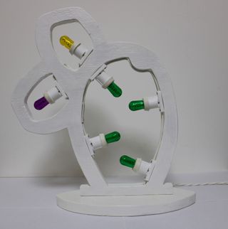 Luminaria Salentina Fico D'india Bianco