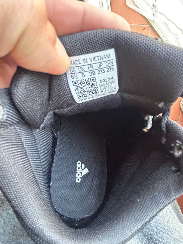 Adidas HOOPS 3.0 MID W Scarpe Nere Tg.38