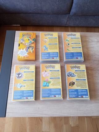 Películas Pokémon VHS (Español)