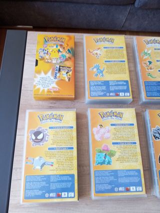 Películas Pokémon VHS (Español)