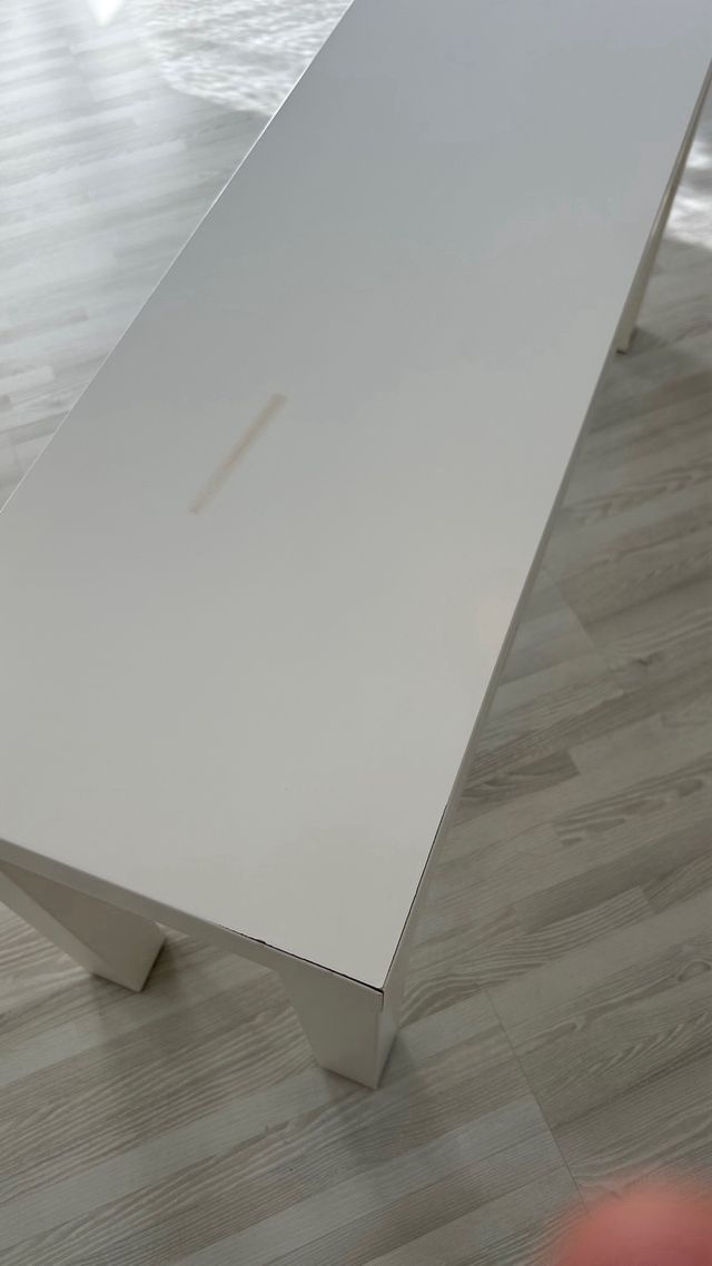 Mesa TV Ikea Lack Blanca