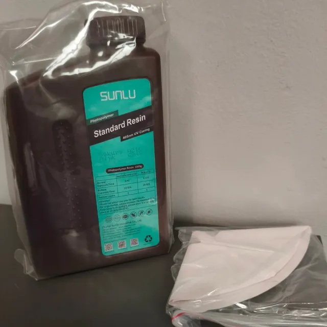 Resina SUNLU Sakura Pink Standard 1000g