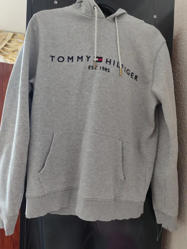 Sudadera Tommy Hilfiger Gris Talla M