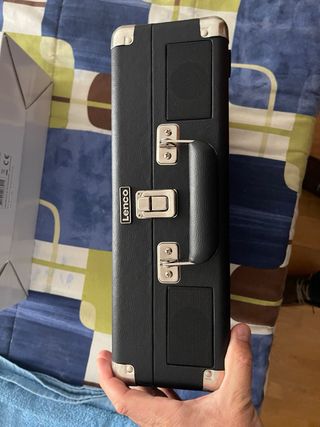 Tocadiscos Lenco Maletín Bluetooth Radio USB