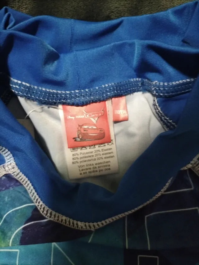 Camiseta natación niño Rayo McQueen