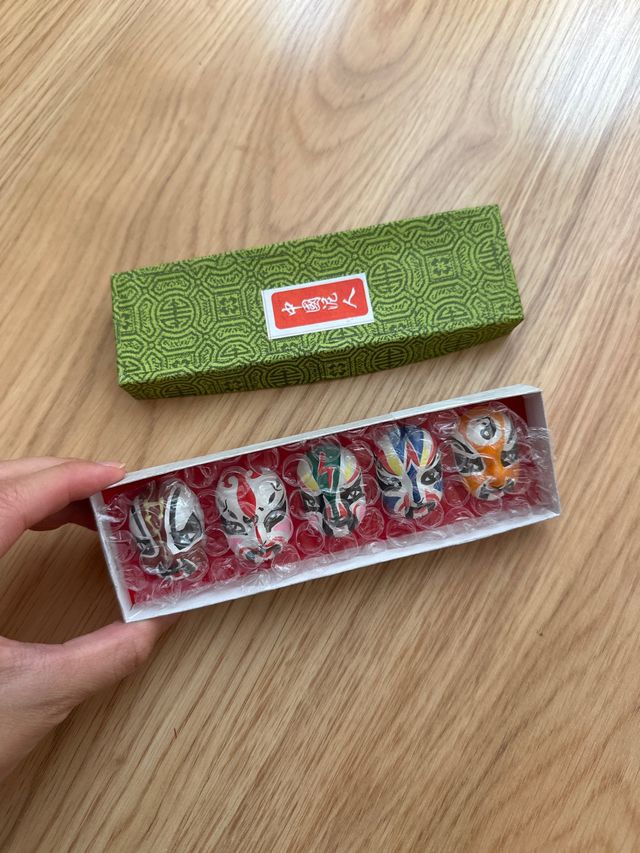 Máscaras Chinas Tradicionales (Set de 5)