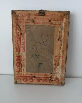 Antiguo cuadro Virgen María Concepción