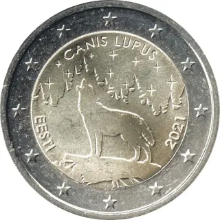 2 Monedas 2€ Estonia Conmemorativas 2021-2022