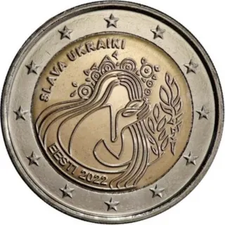 2 Monedas 2€ Estonia Conmemorativas 2021-2022