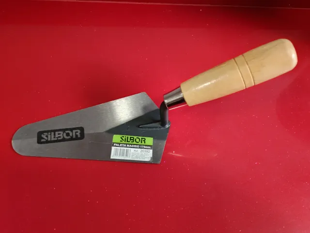 Paleta construcción Silbor 175mm