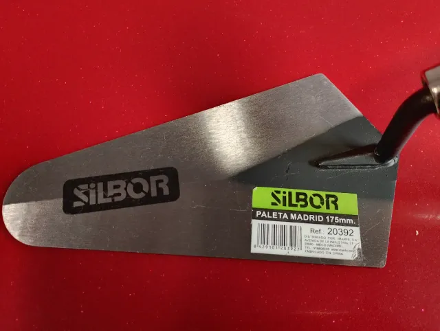 Paleta construcción Silbor 175mm