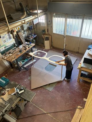 COMPARTO taller para trabajos de artesanía 