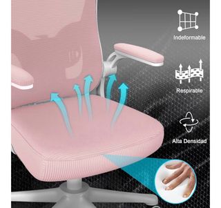 Silla escritorio ergonomica SIN RUEDAS NI PATAS