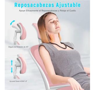 Silla escritorio ergonomica SIN RUEDAS NI PATAS