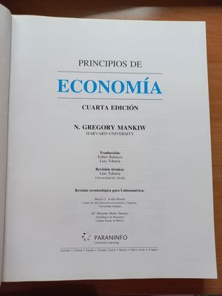 Principios de economía