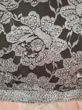 Minifalda El Corte Inglés pedrería elegante fiesta