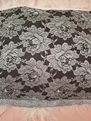 Minifalda El Corte Inglés pedrería elegante fiesta