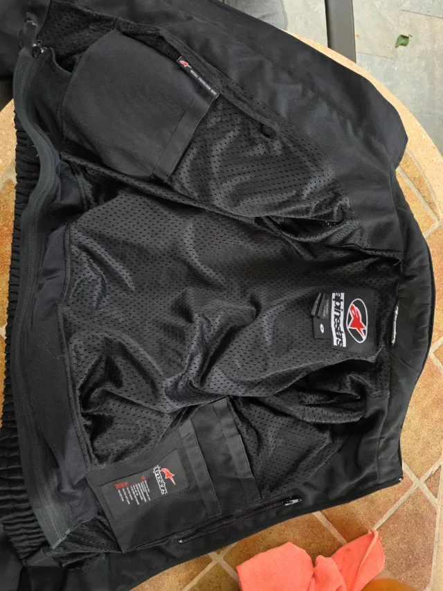 Chaqueta Moto AlpineStars Negra Talla M