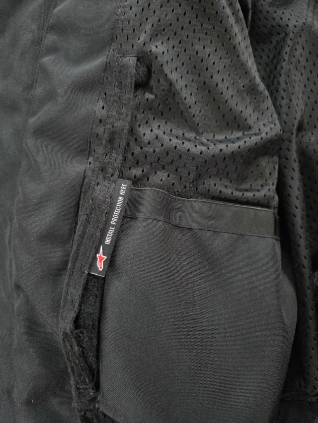 Chaqueta Moto AlpineStars Negra Talla M