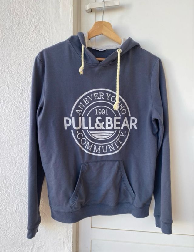 Sudadera Pull&Bear Azul