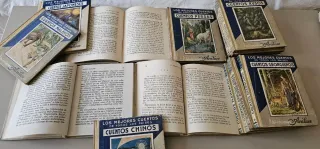 15 libros antiguos colección LOS MEJORES CUENTOS