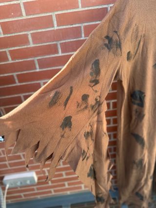 Disfraz Túnica con Capucha Marrón INCLUYE MÁSCARA