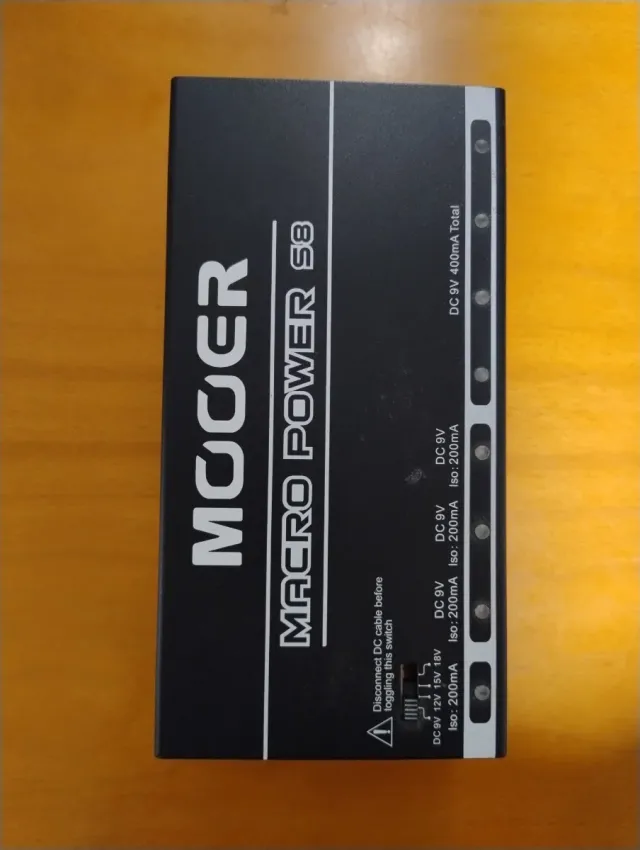 Mooer Macro Power S8 Fuente de Alimentación