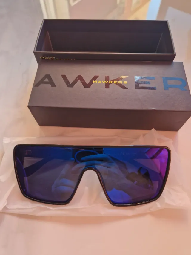 Óculos de sol polarizados Hawkers Azul/Roxo